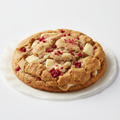 Raspberry with Belgian White Chocolate cookie